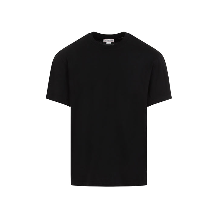 Black Cotton T-shirt-1