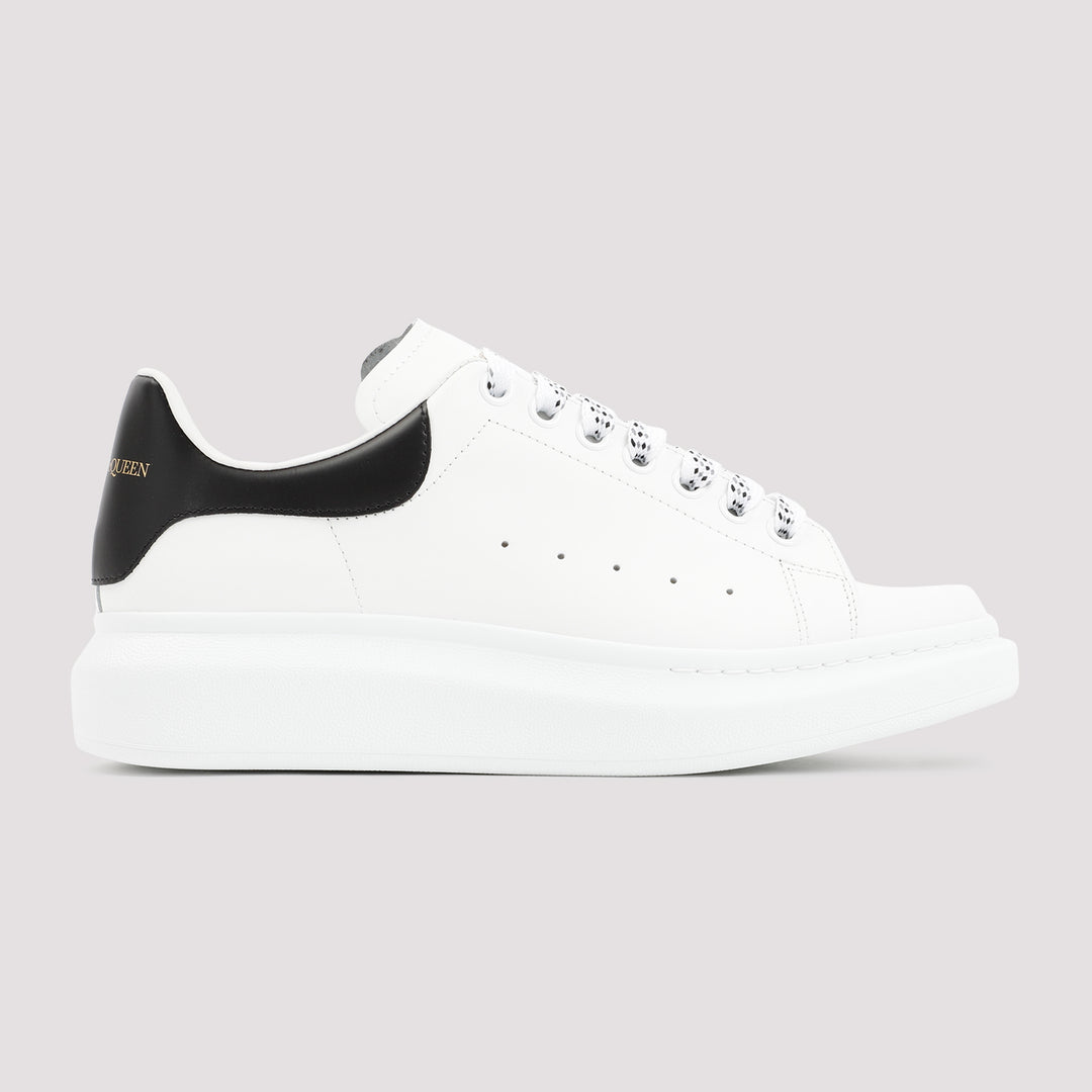 White Leather Oversized Sneaker-2