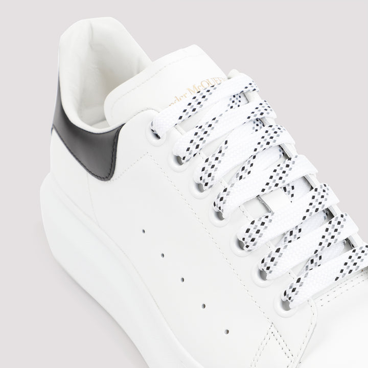 White Leather Oversized Sneaker-4