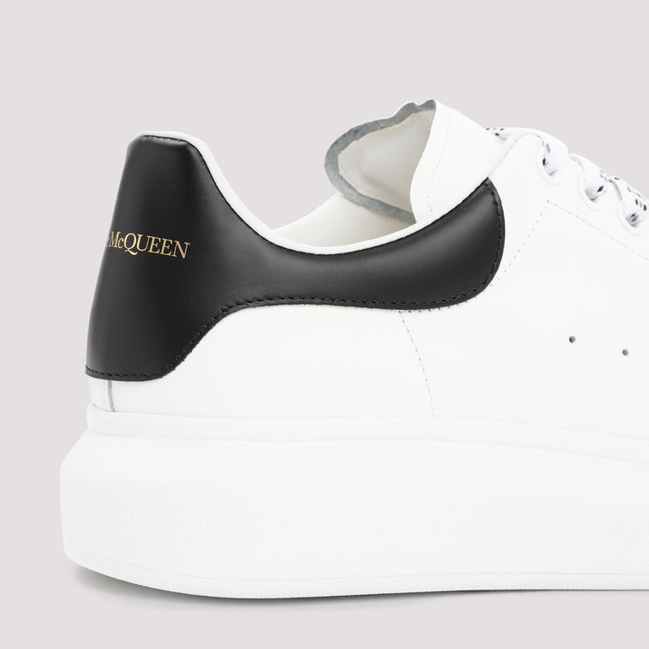 White Leather Oversized Sneaker-5