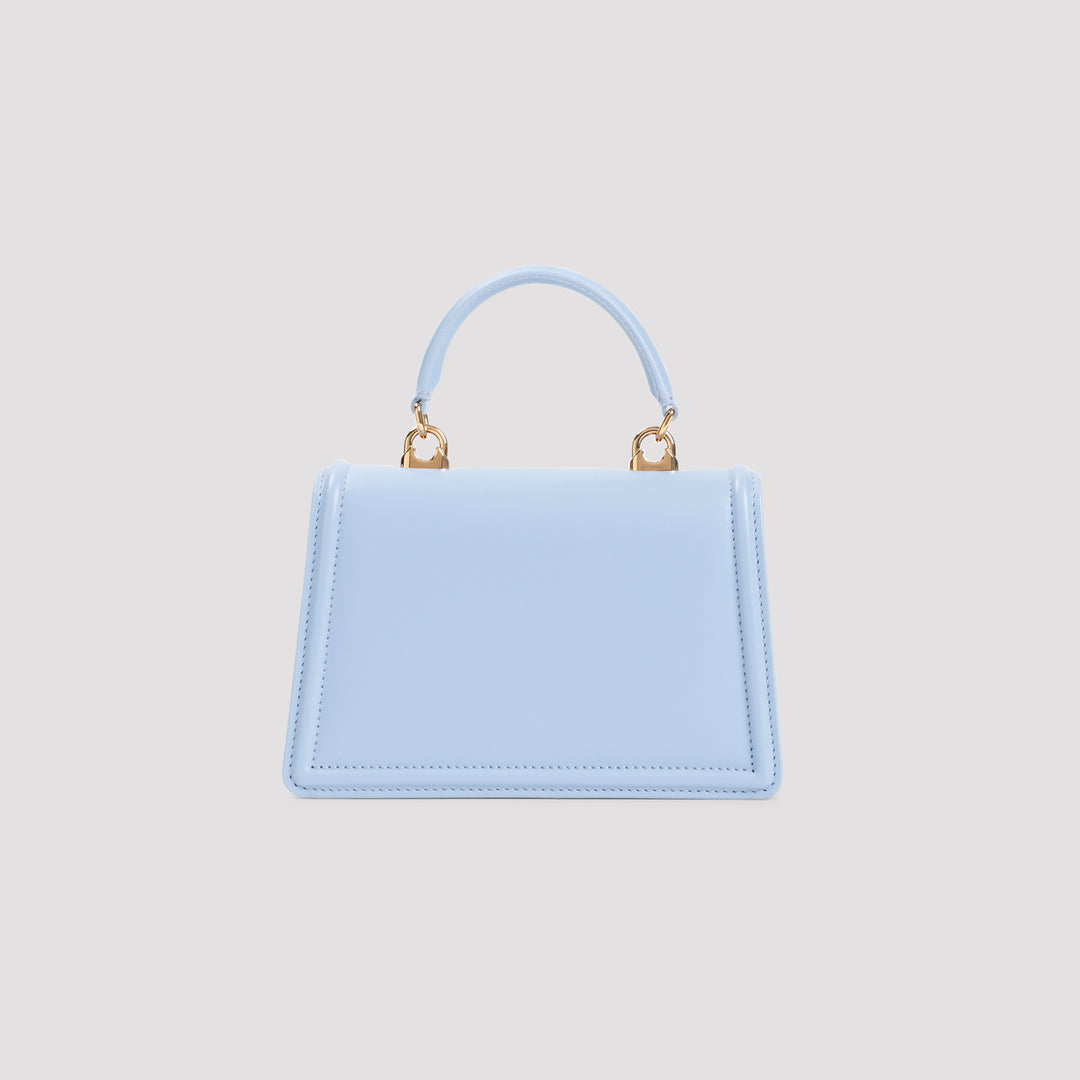 Light Blue Leather Devotion Bag-9