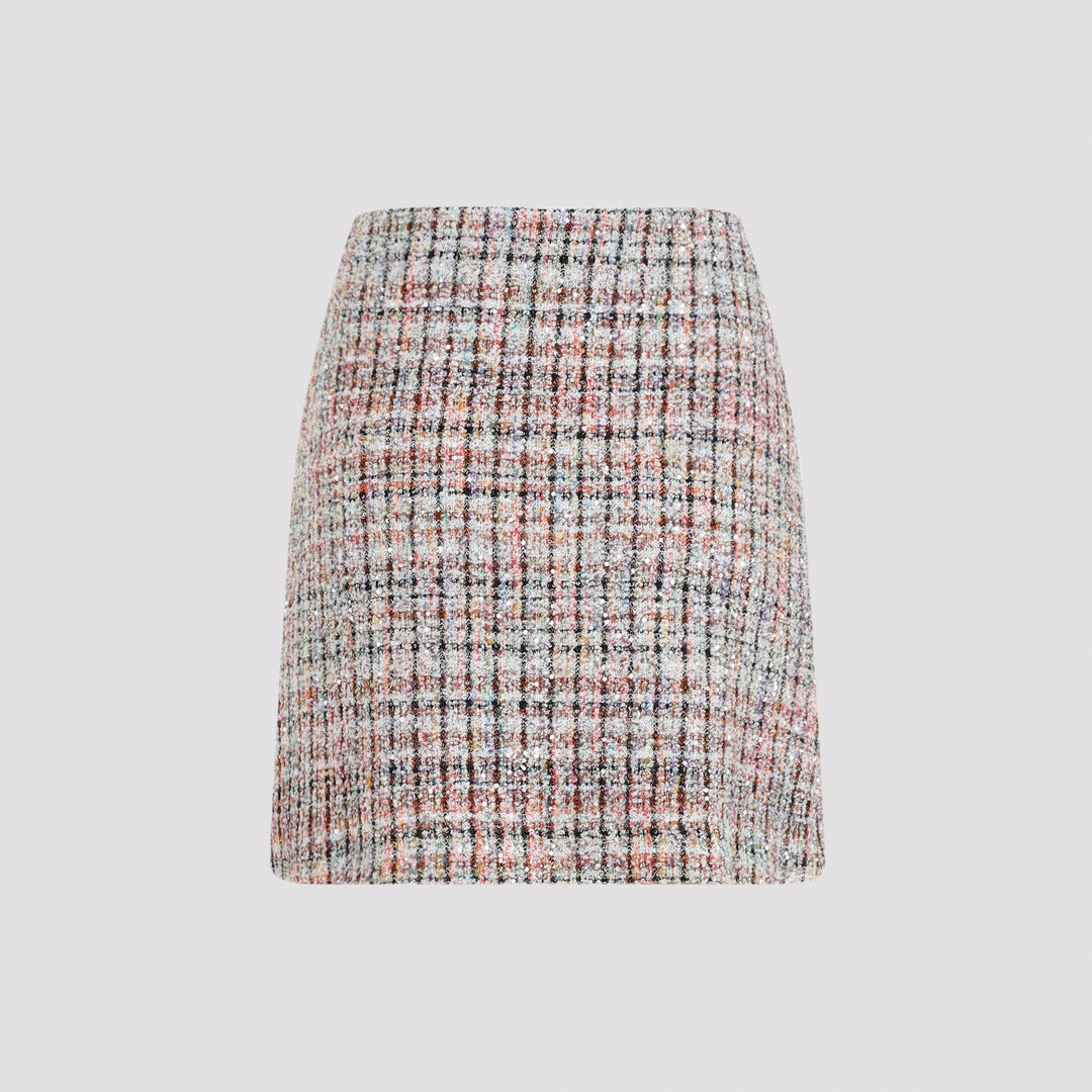 Pink Rust Caperdoni Mini Skirt-3