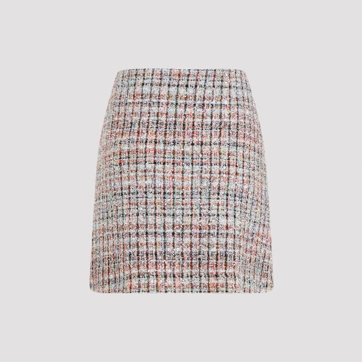 Pink Rust Caperdoni Mini Skirt-3