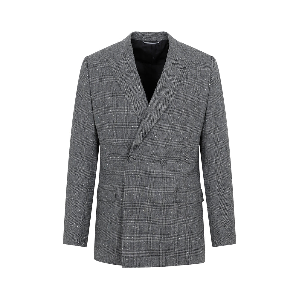 Grey Virgin Wool Jacket-1