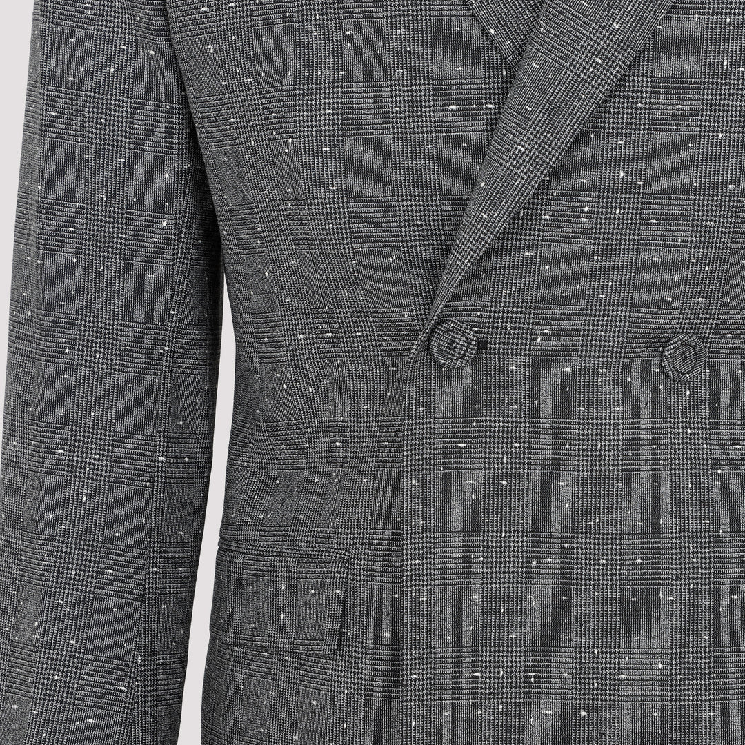 Grey Virgin Wool Jacket-5