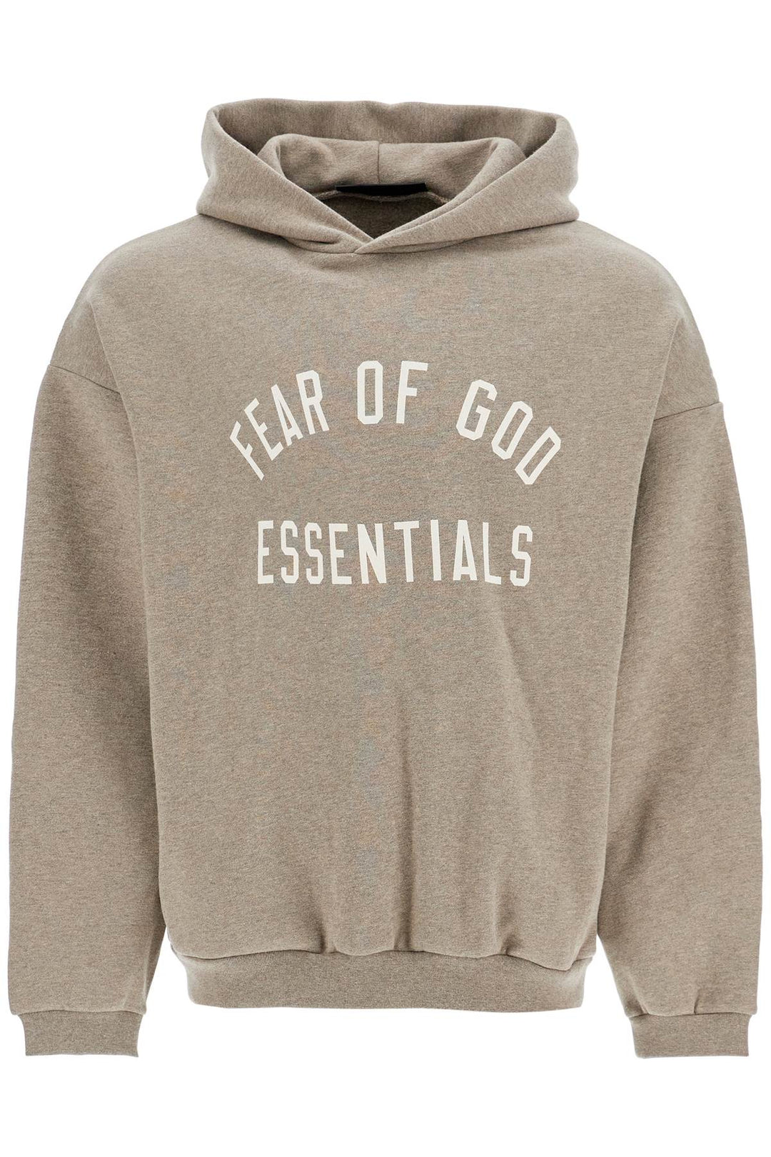 heather grey cotton zip hoodie-0