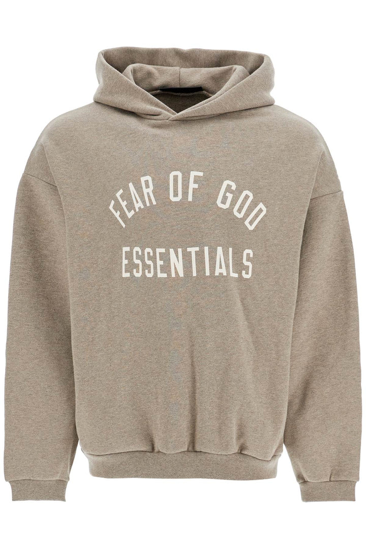 heather grey cotton zip hoodie-0