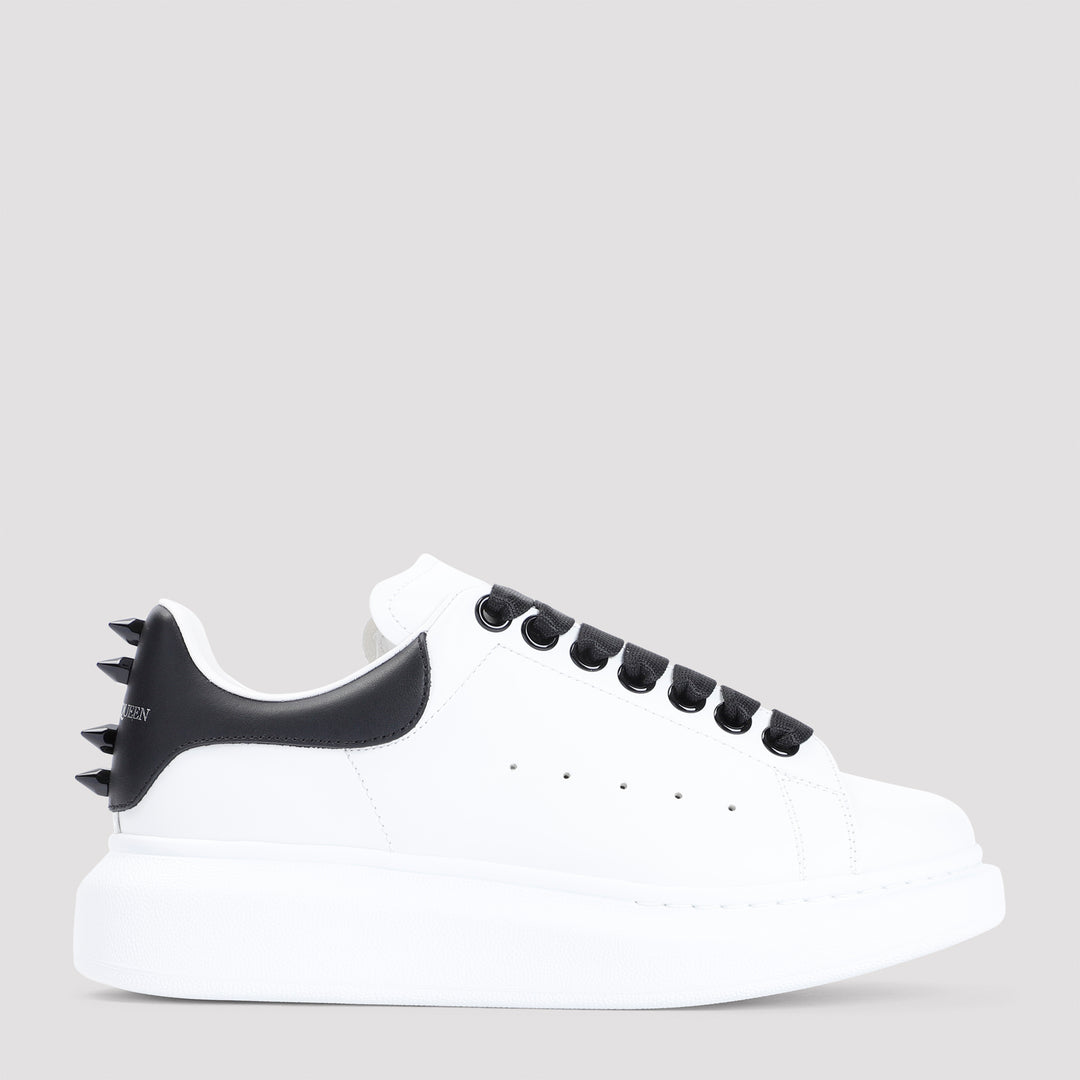 White Leather Sneakers-0