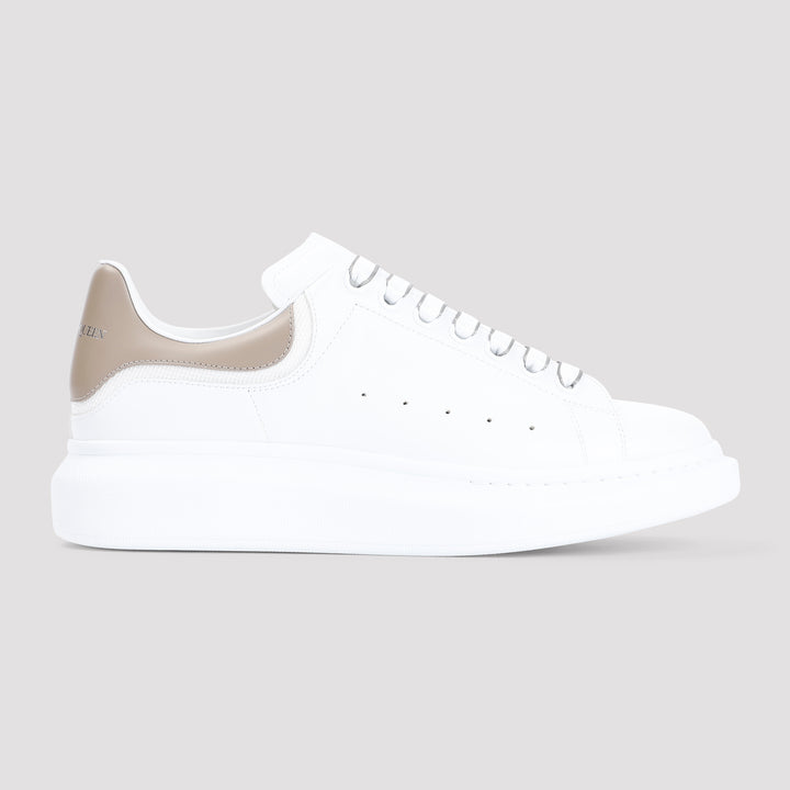 White Calf Leather Sneakers-2