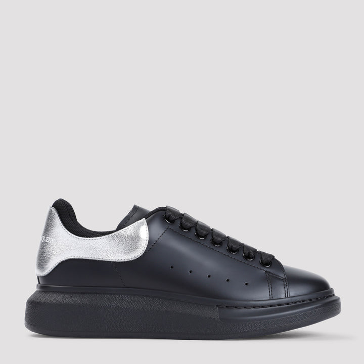 Black Calf Leather Sneakers-0