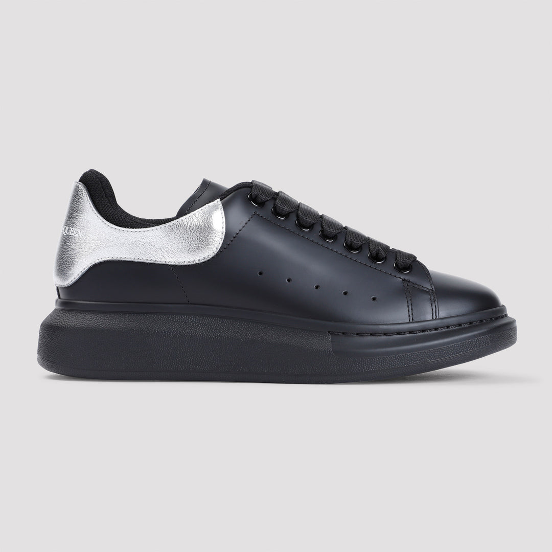 Black Calf Leather Sneakers-2