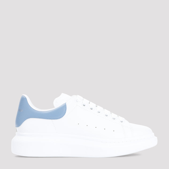 White Leather Sneakers-0