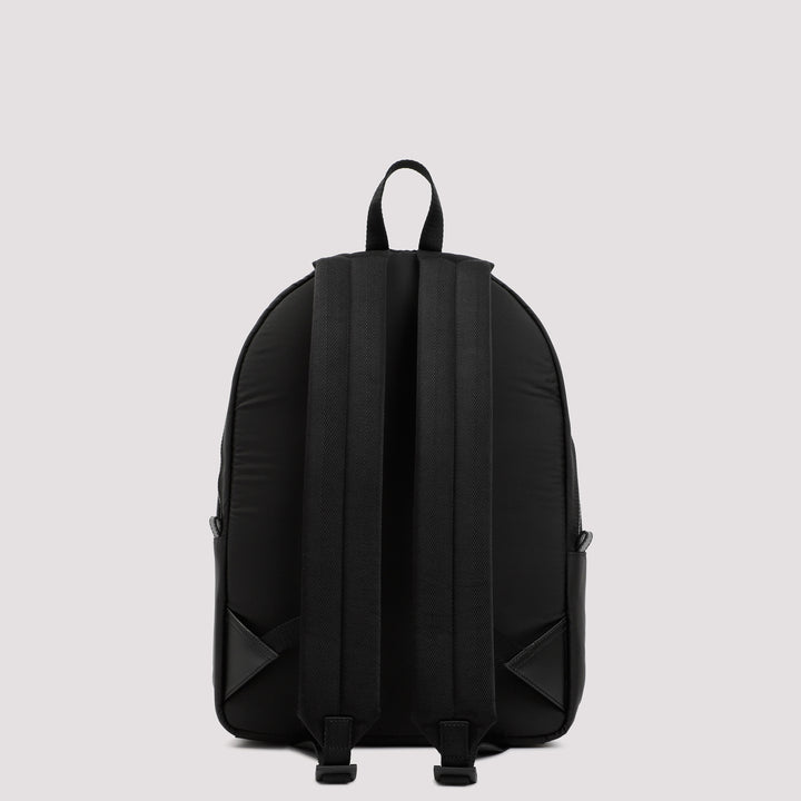 Black Graffiti Metropolitan printed backpack-3