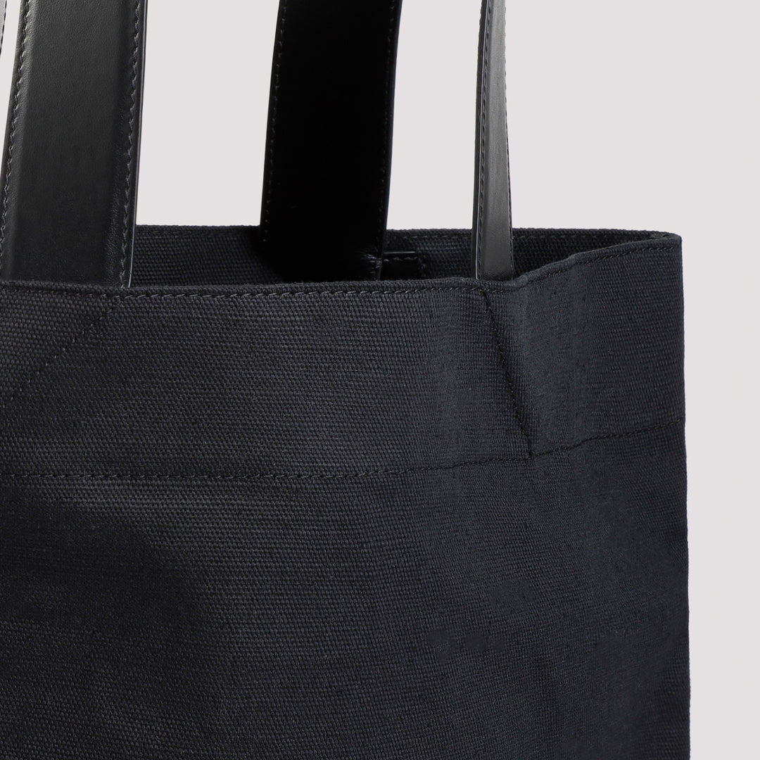 Book Tote in black-5