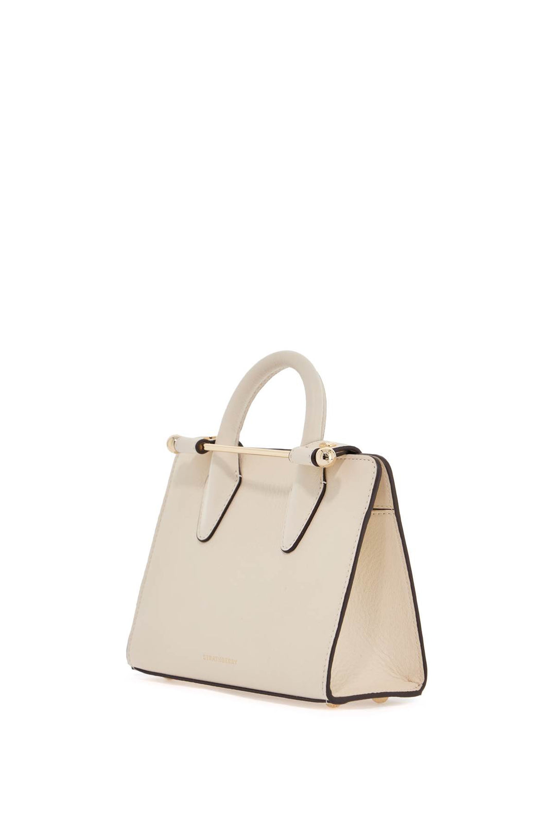 mini handbag in beige leather with removable shoulder strap-2