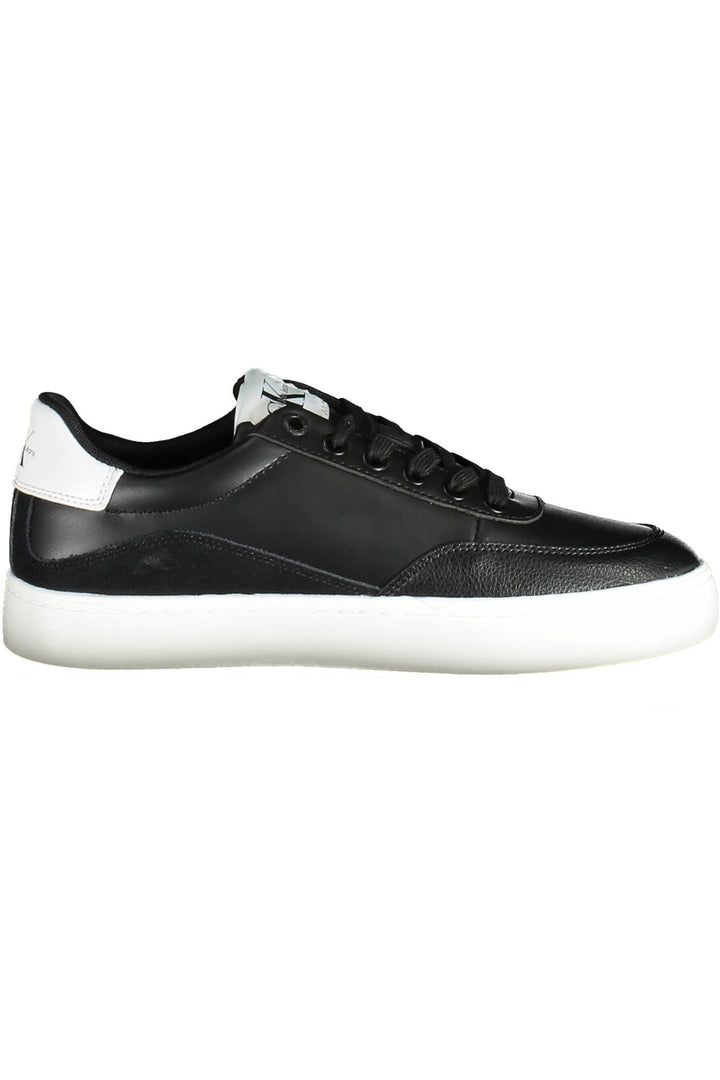 Chic Contrasting Lace-Up Sneakers