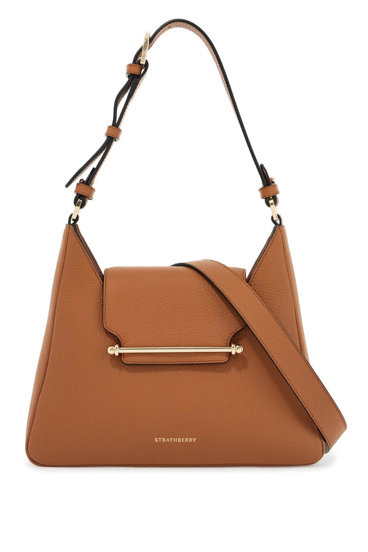 medium tan calfskin hobo bag multrees-0