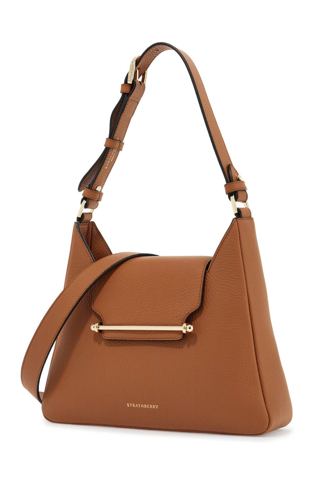 medium tan calfskin hobo bag multrees-2