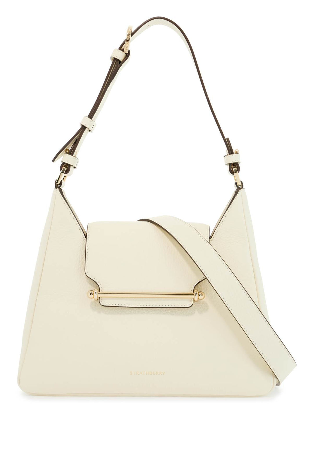 structured vanilla calfskin crossbody bag with clean lines-0