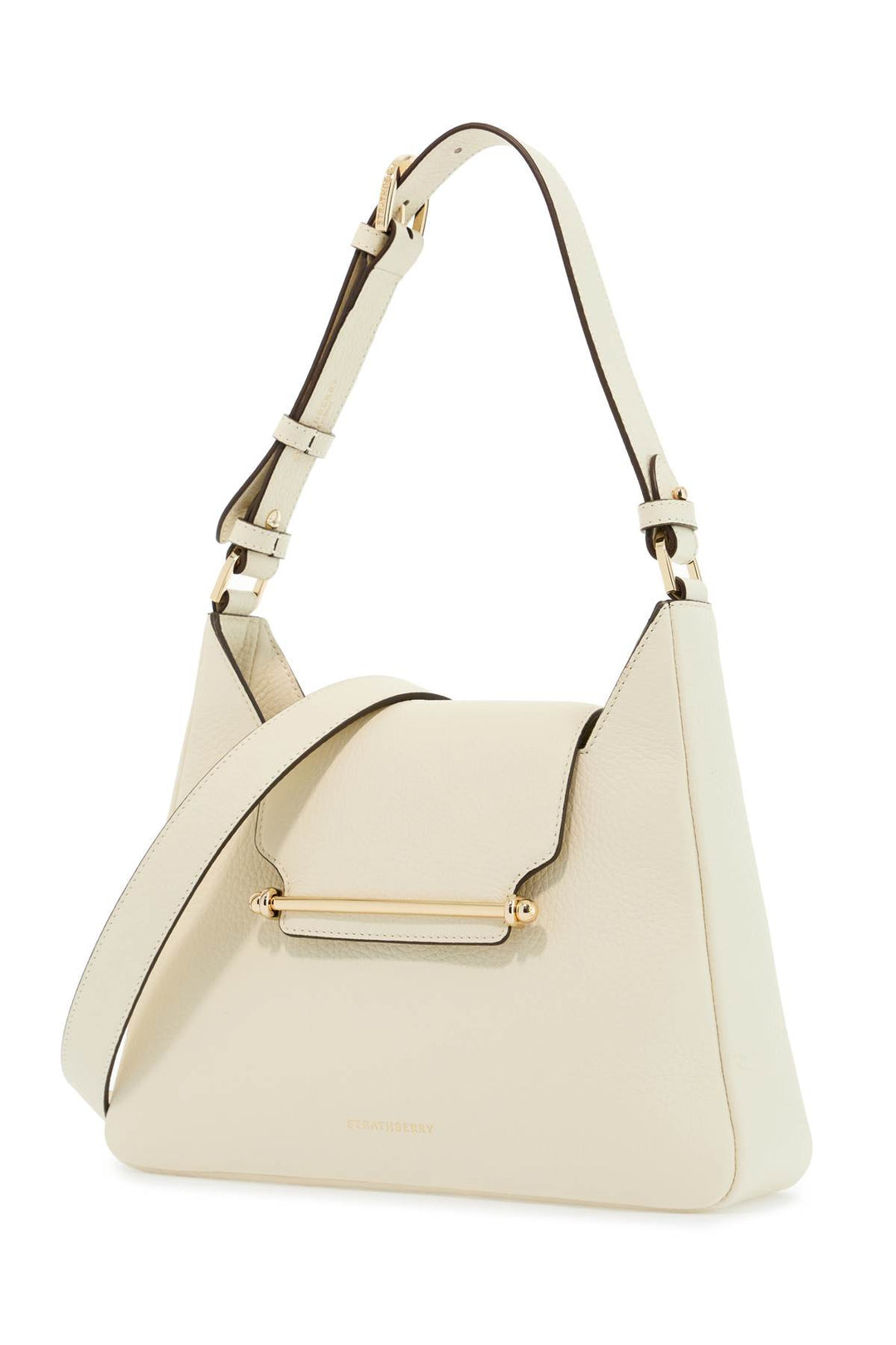 structured vanilla calfskin crossbody bag with clean lines-2