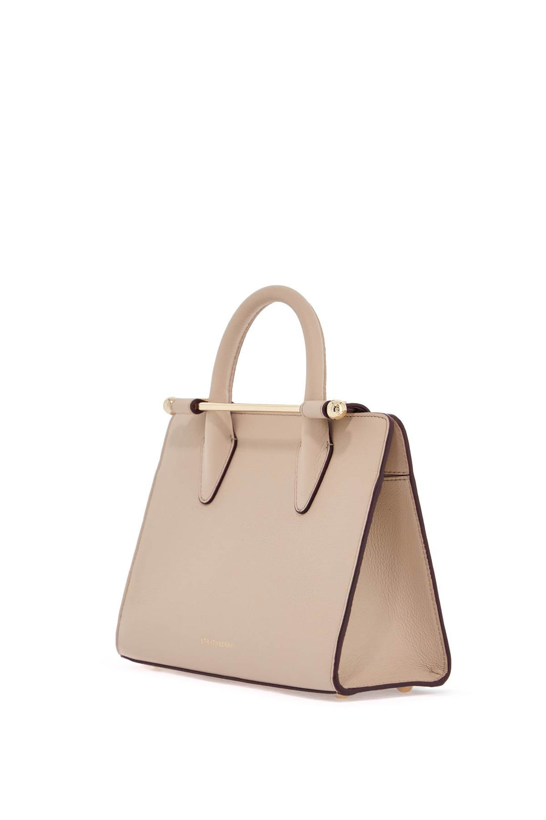 mini handbag in neutral calfskin with magnetic closure-2