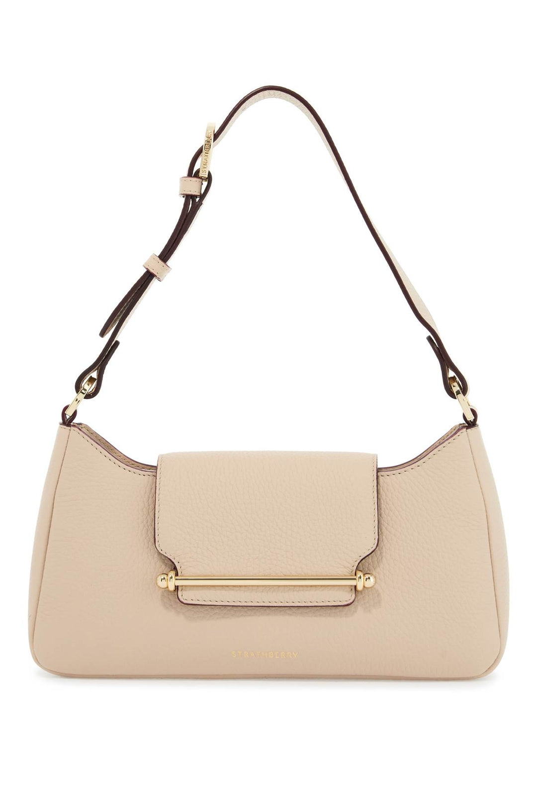 light beige calfskin crossbody bag multrees omni with adjustable strap-0