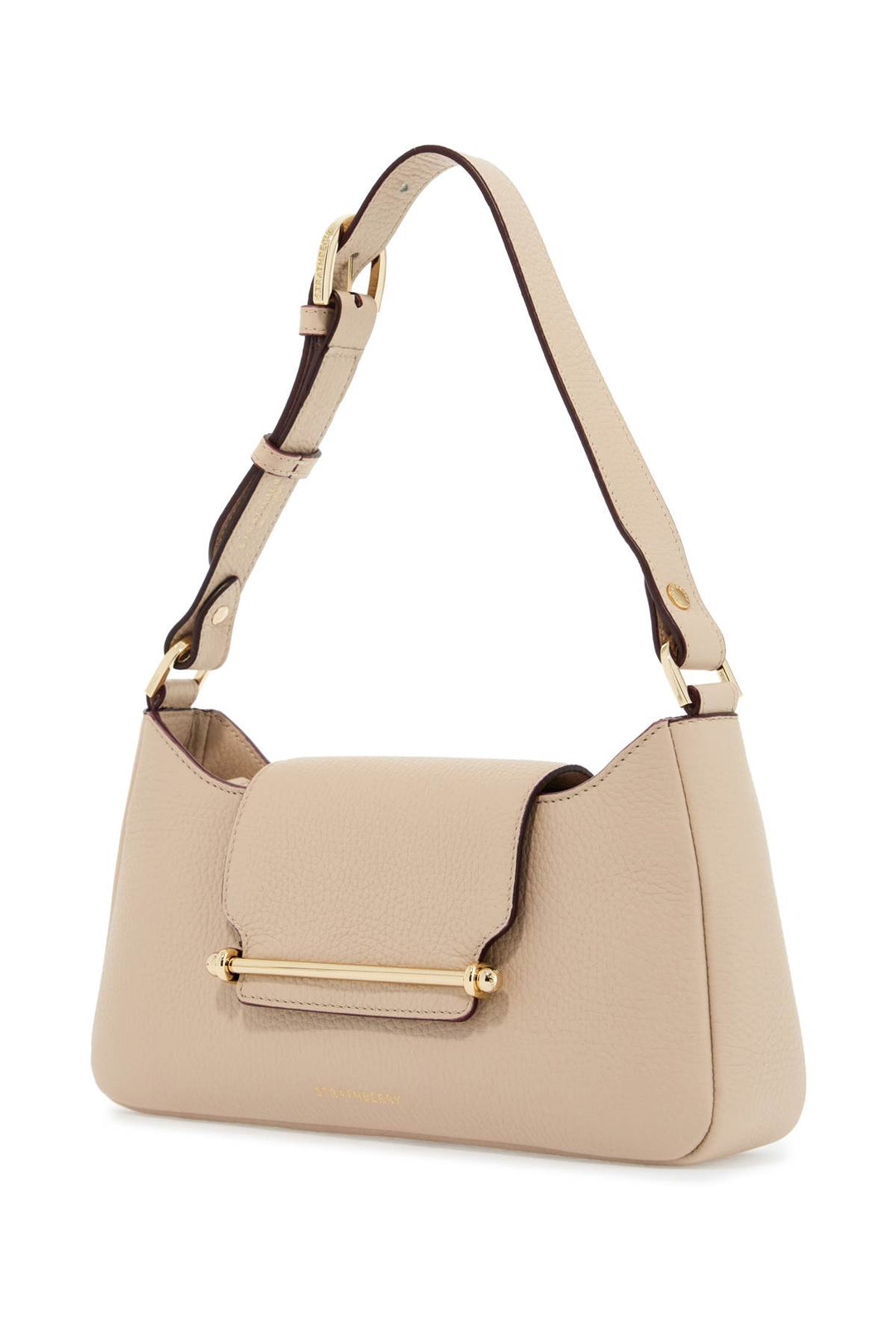 light beige calfskin crossbody bag multrees omni with adjustable strap-2