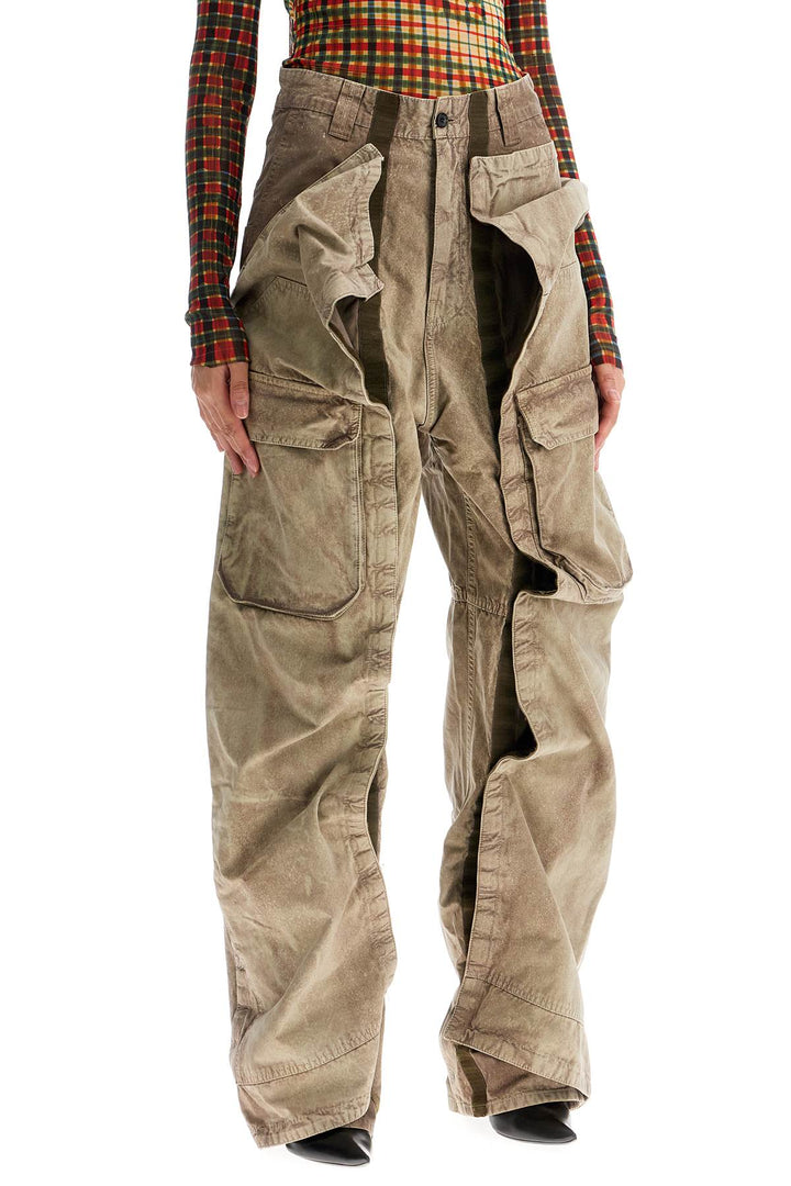 velcro cargo pants with-1