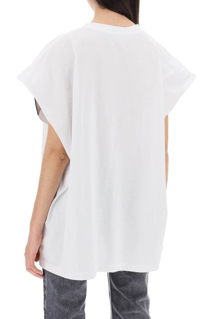 sleeveless t-shirt with-3