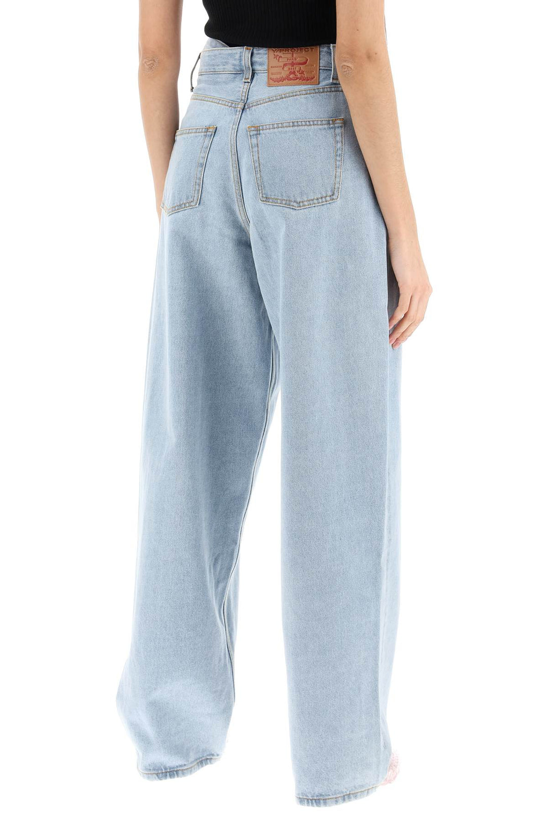 evergreen double-waist jeans-3