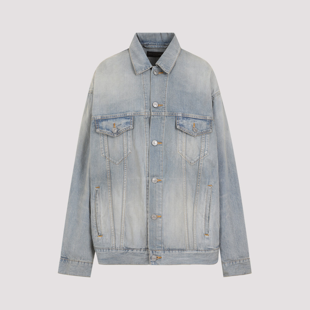 Light Blue Cotton Jacket-0