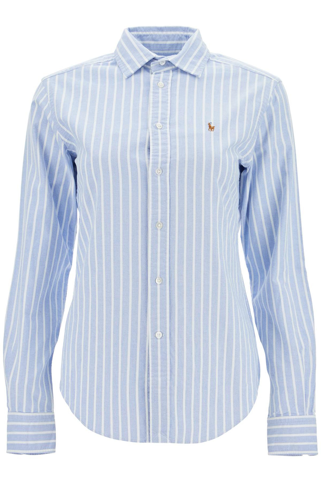 striped oxford shirt for men-0