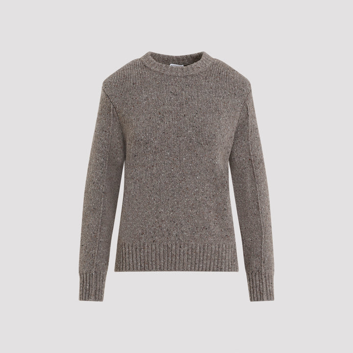 Riverbed Melange Grey Wool Pullover-2