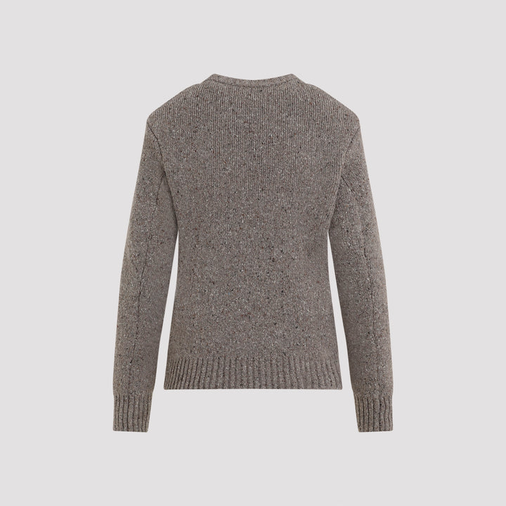 Riverbed Melange Grey Wool Pullover-3