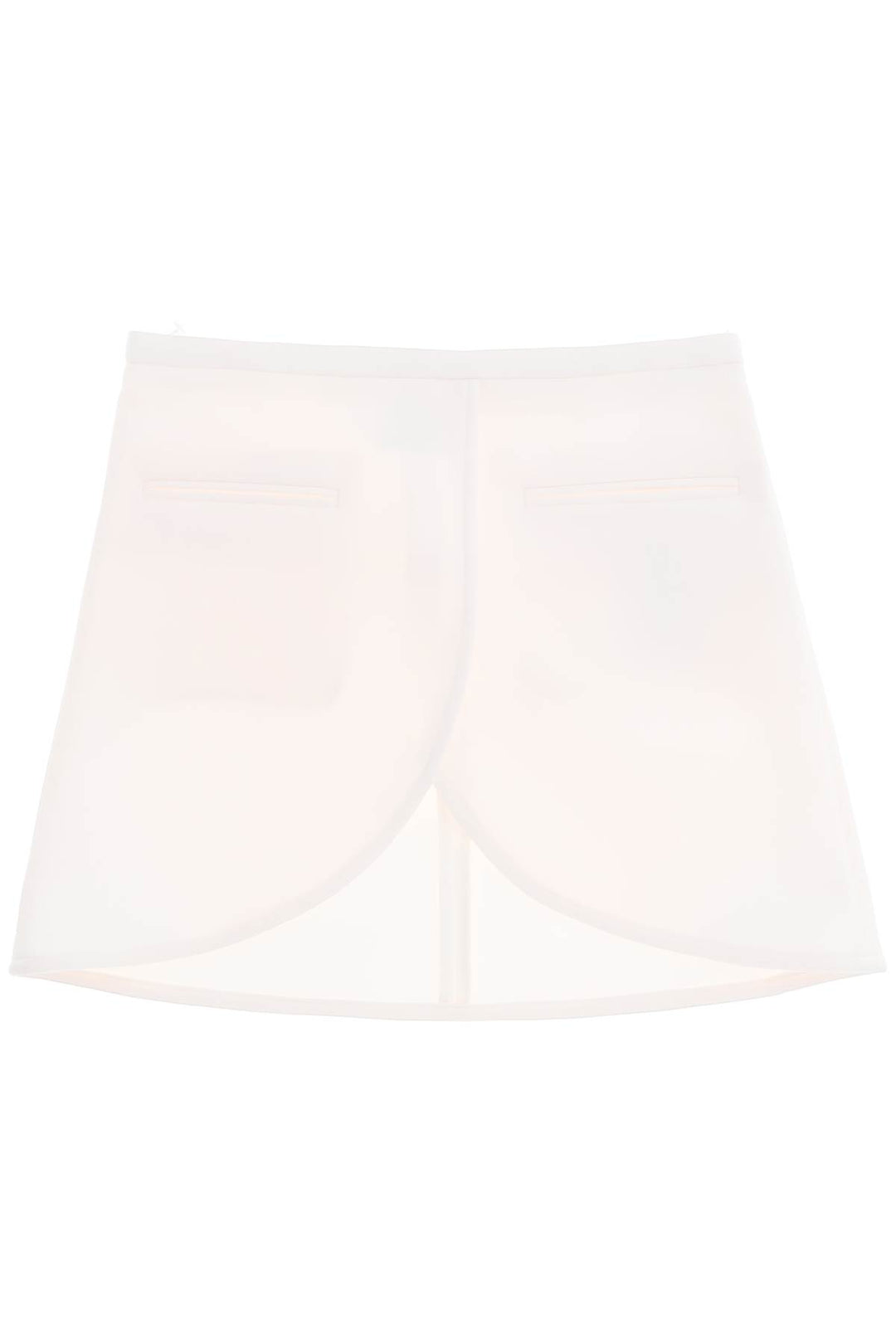 ellipse twill mini skirt in-0