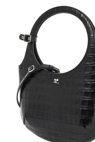 "handbag with holy crocodile print-2