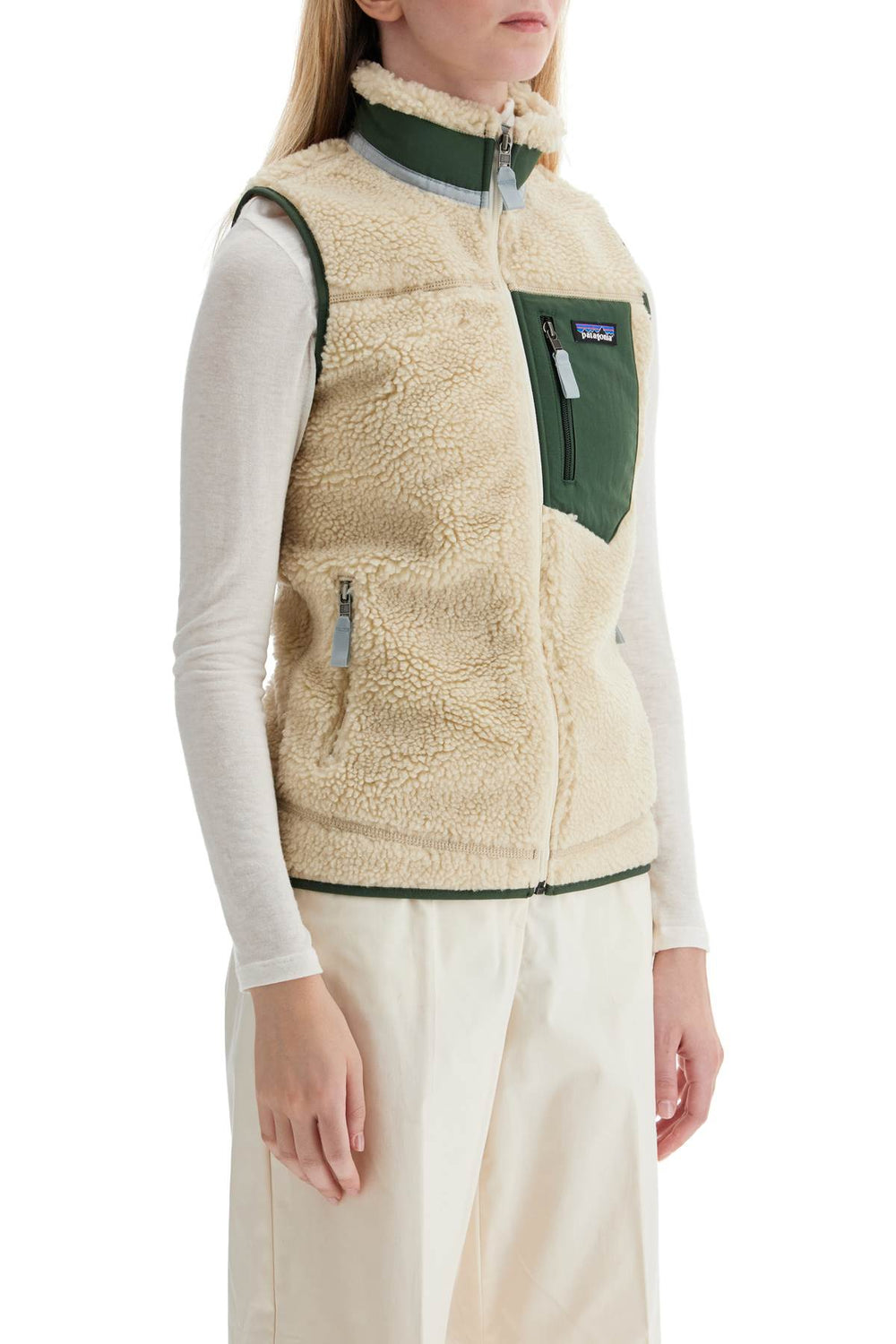 women's classic retro-x fleece vest-1