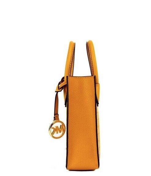 Mercer XS Honeycomb Gold Signature PVC North South Shopper Crossbody Bag