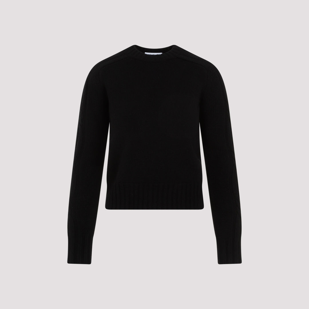 Black Berlina Cashmere Pullover-0