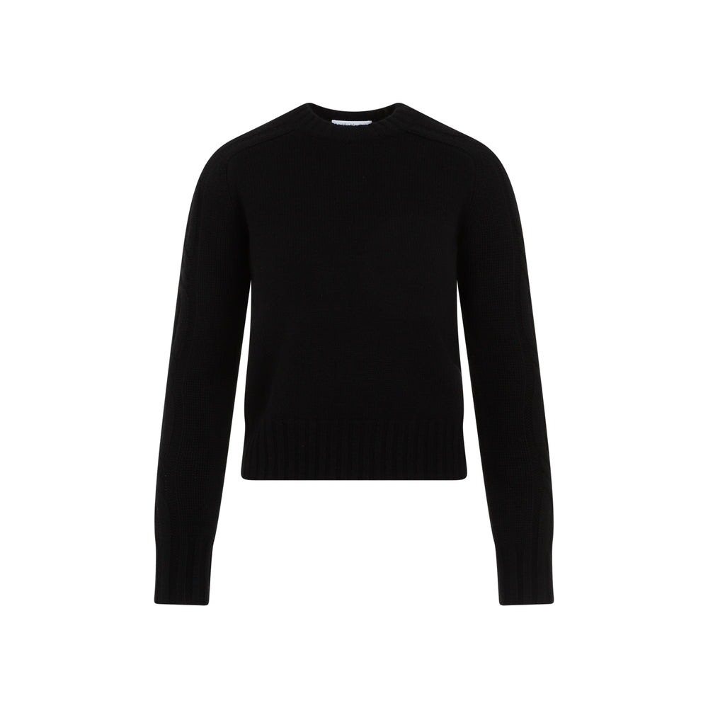 Black Berlina Cashmere Pullover-1