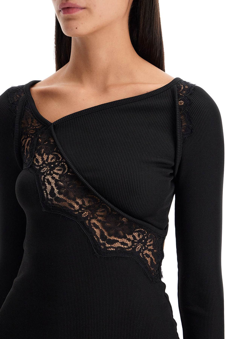 long-sleeved top with lace-3