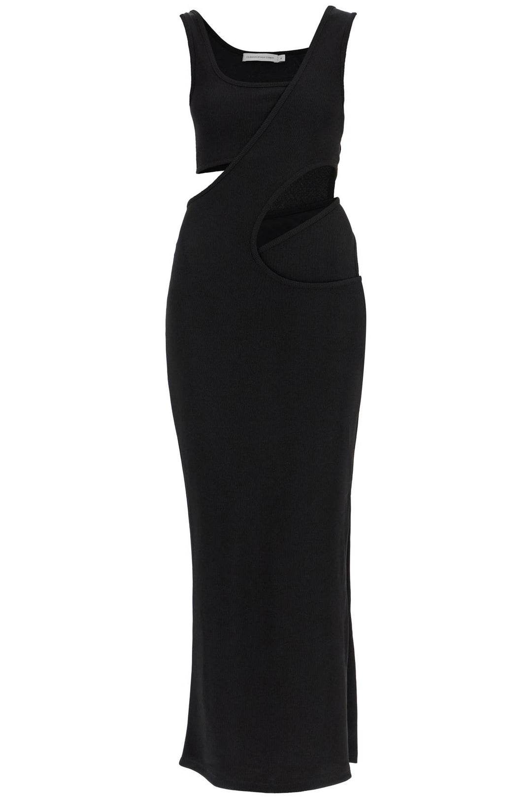 long layered effect maxi dress-0