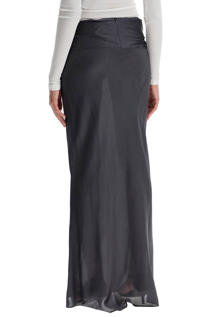 maxi skirt with knotted detail-2