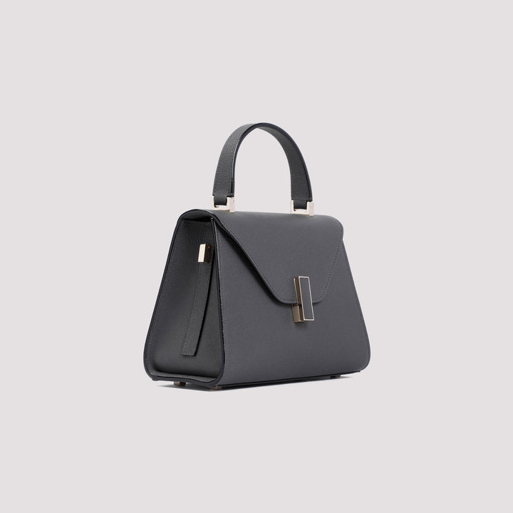 Dark Grey Iside Top Handle Mini Bag-4