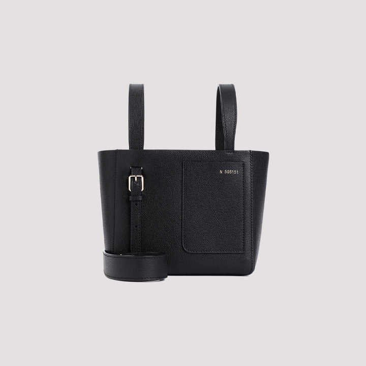 Black Bucket Mini Bag-2