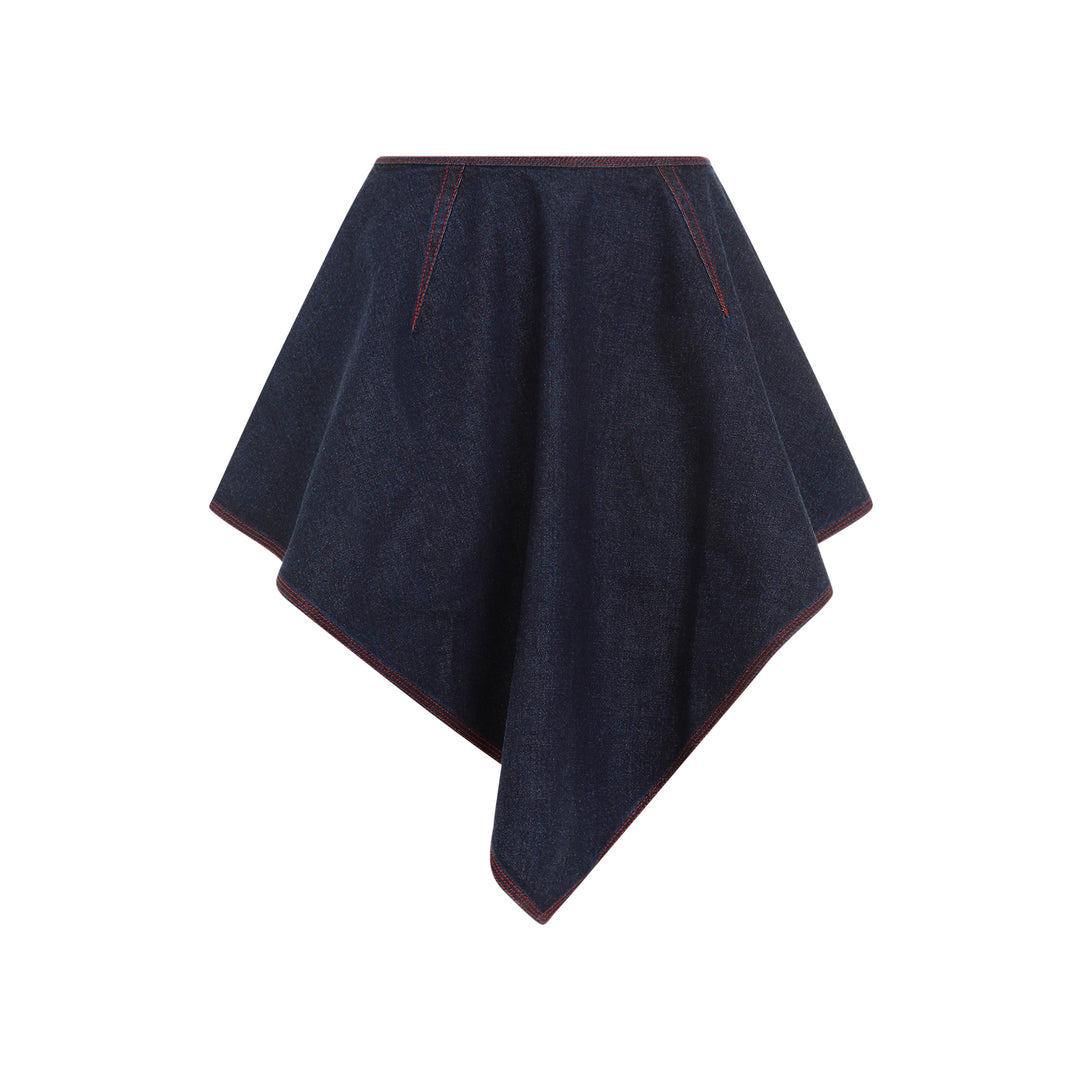 TRIANGLE SKIRT DENIM-1