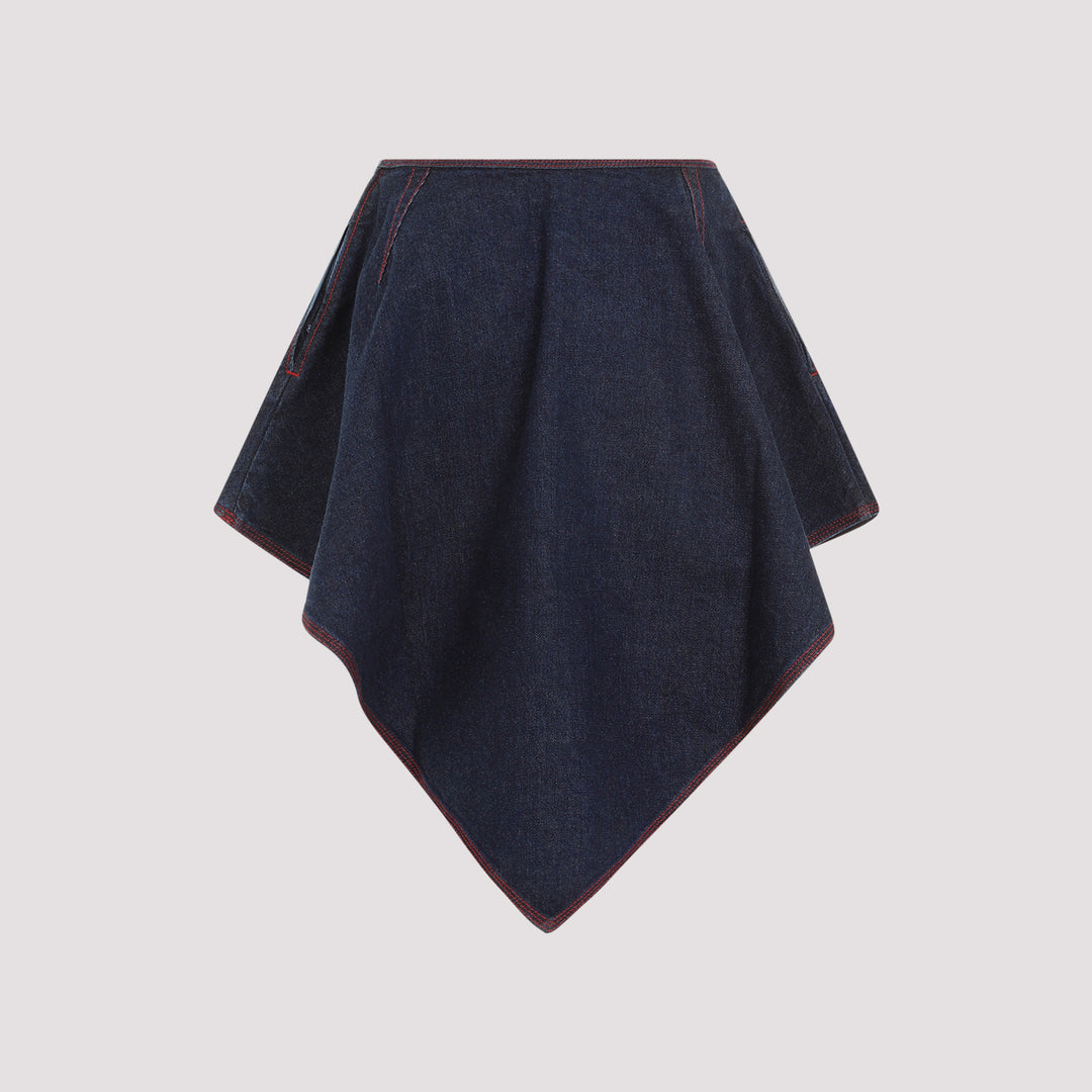 TRIANGLE SKIRT DENIM-3