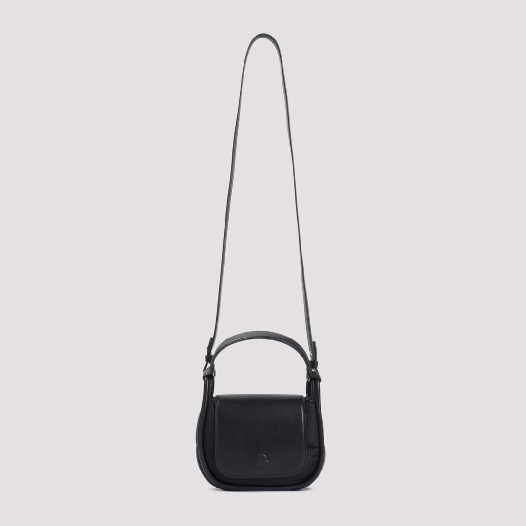 Black Tiarna Mini Polyamide Handbag-2