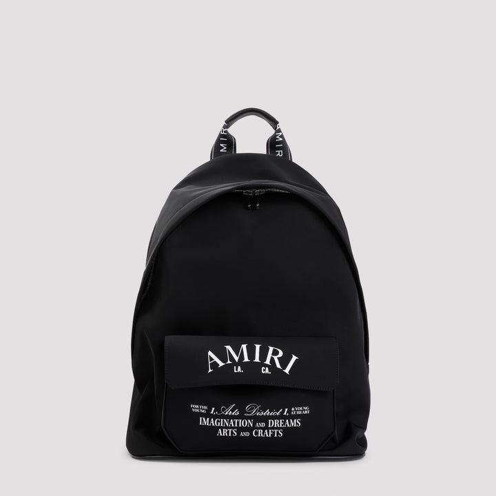 Black Arts District Nylon Backpack-0