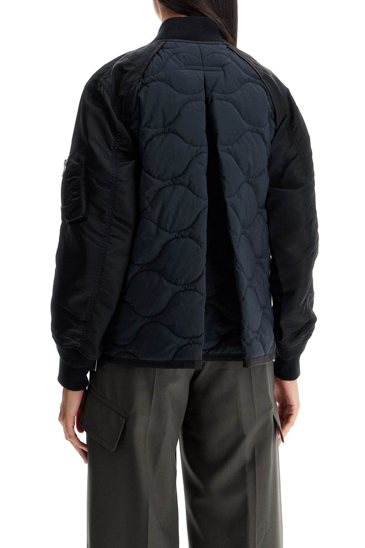 hybrid nylon and ripstop jacket-2